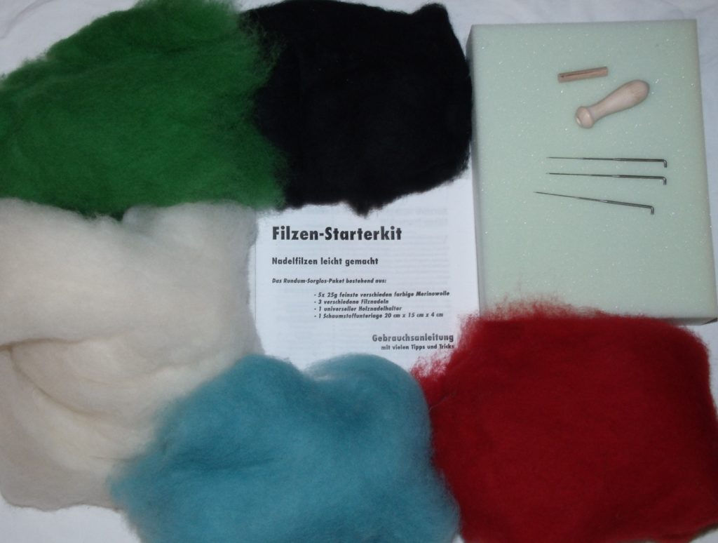 Filzset Winter