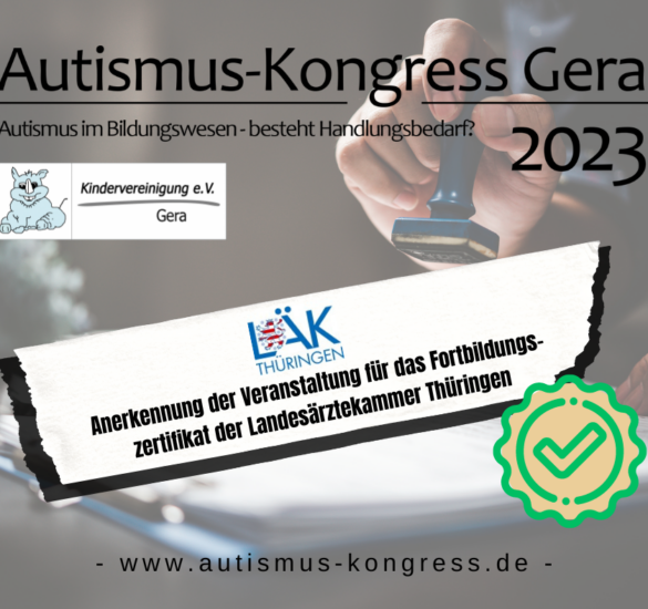 Florin Müller auf dem Autismus Kongress Gera 2023