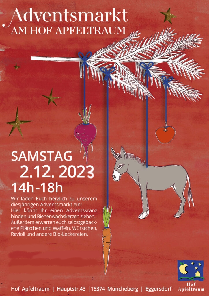 Vorankündigung: Adventsmarkt 2023 in Eggersdorf