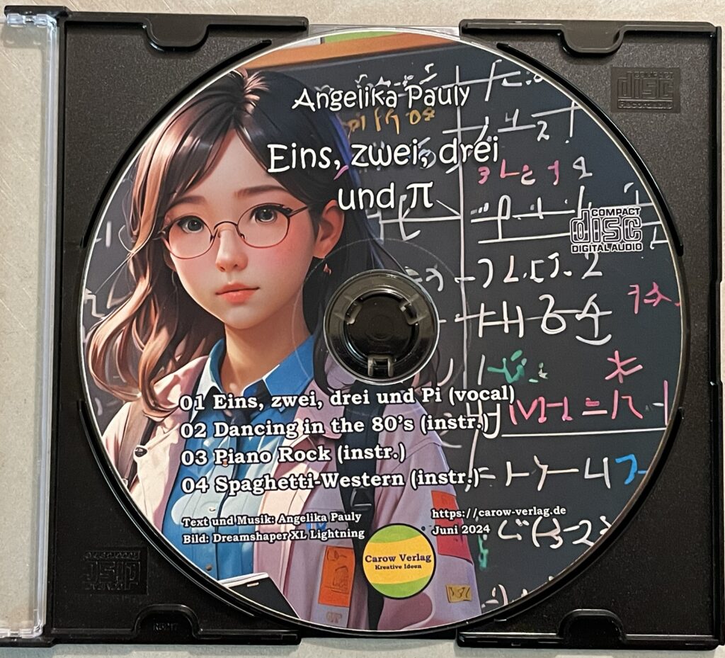 CD/MP3-Single Eins, zwei, drei und Pi