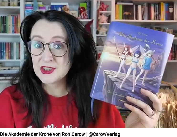 Weihnachts-Buchvorstellung „Akademie der Krone“ auf YouTube