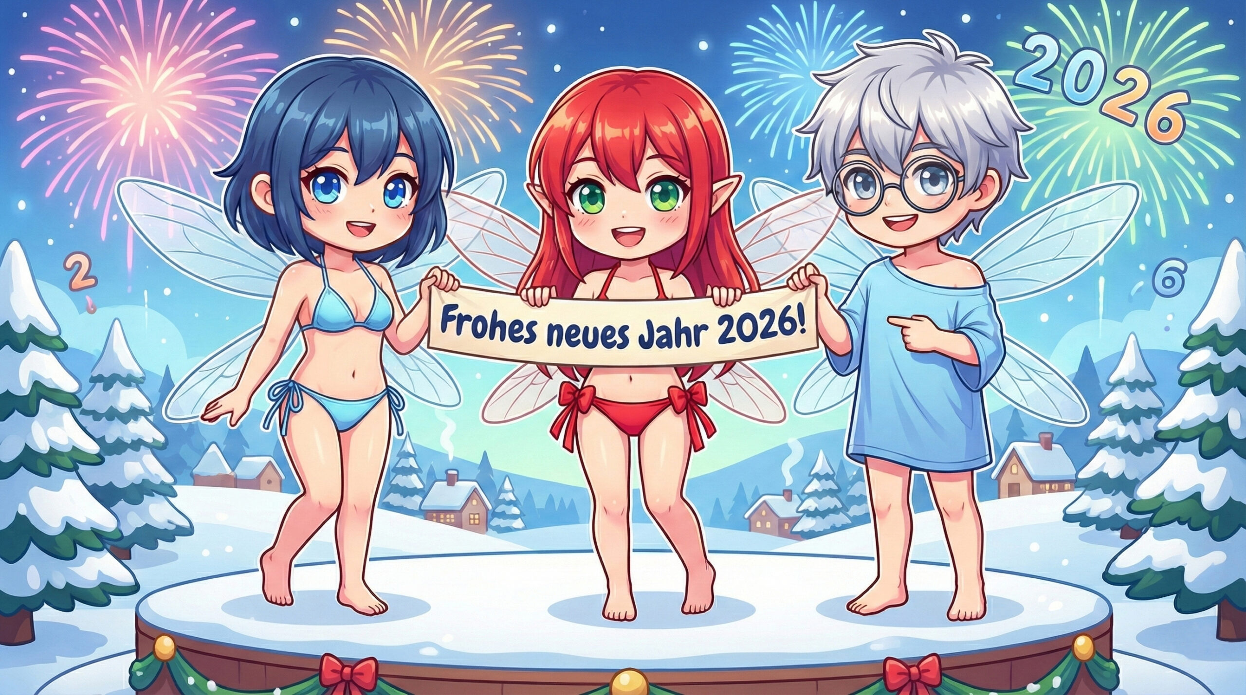 Ein frohes und glückliches neues Jahr 2026!